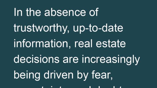 We have a changing market so use a local, full time REALTOR to assist you with real estate needs.