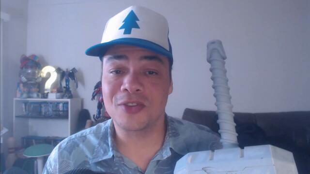 Let's Paint Thor's Hammer Mjolnir  in two styles | Step-by-Step Tutorial eps 20