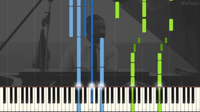 Erroll Garner - The Original Misty 1954 (Jazz Ballad Synthesia + Double Bass + Drums)