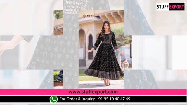 Mayrie Flairy Vol 4 Rayon Printed Fancy Long Kurti Collection Full Catalog Available At Wholesale