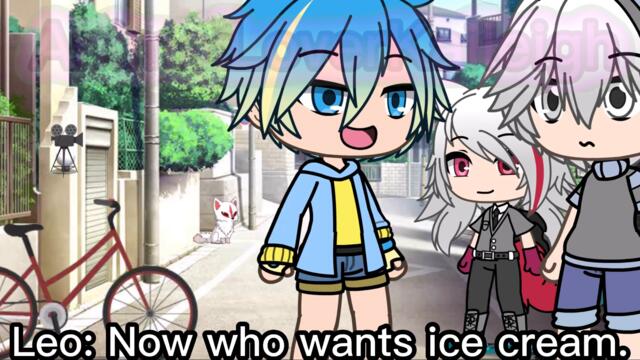 Someone ran over Snowy ice cream.