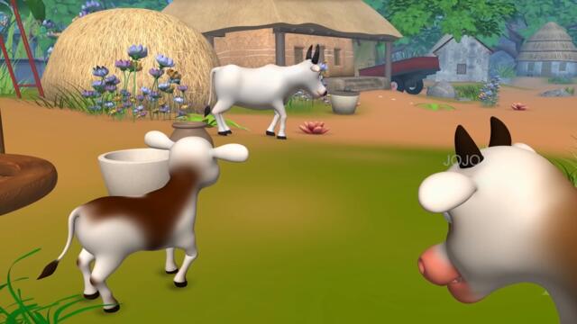 সৎ মা গরু - Step Mother Cow Golpo | 3D Animated Bangla Moral Stories | JOJO TV Bengali Fairy Tales