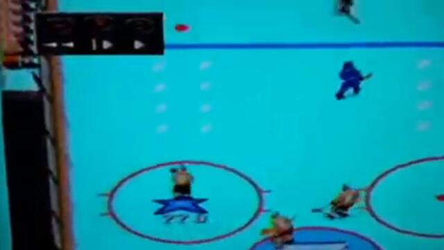 NHLPA 93 hockey bloody revenge hit