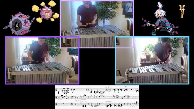 Pokémon Black & White 2 - Virbank City OST - Vibraphone Trio Cover