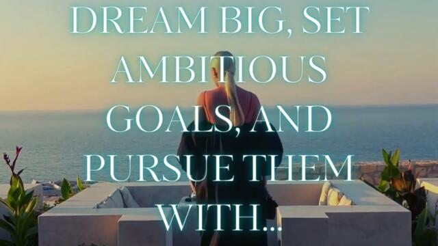 Dream big, set ambitious goals, and pursue them with... #shorts #facts #subscribe