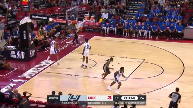 SPURS vs PISTONS | NBA SUMMER LEAGUE | FULL GAME HIGHLIGHTS