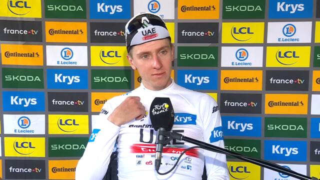 Tour de France 2023 - Tadej Pogacar : "I'm so grateful... "