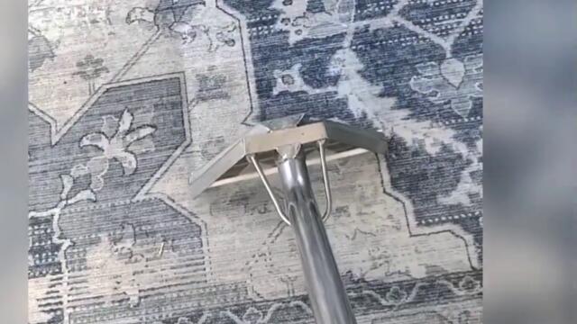 Satisfying Rug Cleaning #oddlysatisfying #asmr #rugcleaning