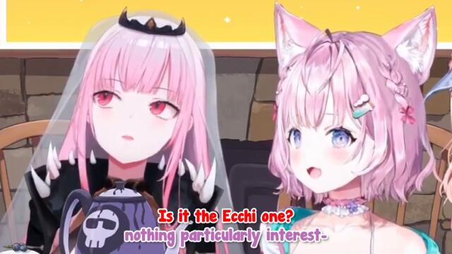 [ENG SUB/Hololive] Calli and A chan went full panik when Koyori mentioned "Vanilla" tag