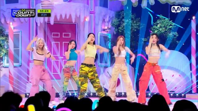 '최초 공개' ITZY - CAKE #엠카운트다운 EP.808 | Mnet 230803 방송