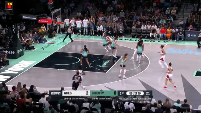 Las Vegas Aces vs. New York Liberty | FULL GAME HIGHLIGHTS | August 6, 2023