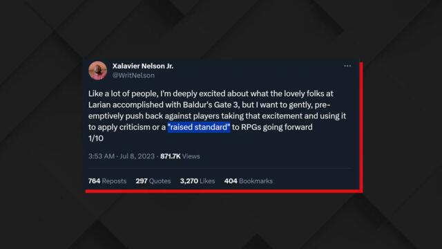 Baldur’s Gate 3 is Causing Some Developers to Panic