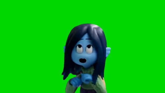 Ruby Gillman Teenage Kraken Green Screen