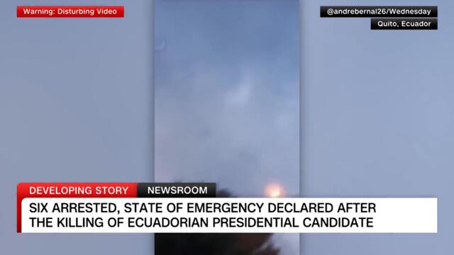 Ecuador presidential candidate assassinated at campaign event