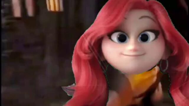 Chris Farley Shrek Footage But With Ruby Gillman and Chelsea