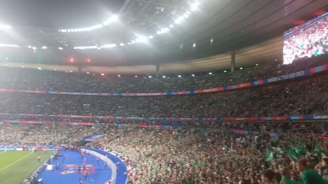 Irish supporters Cranberries ZOMBIE 23 09 23 rugby world cup - after Ireland vs South Africa 🍀🍀🍀