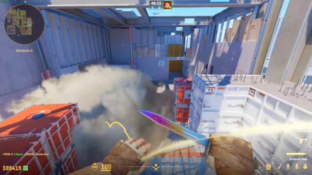 Vertigo A Execute with only one smoke and molotov!