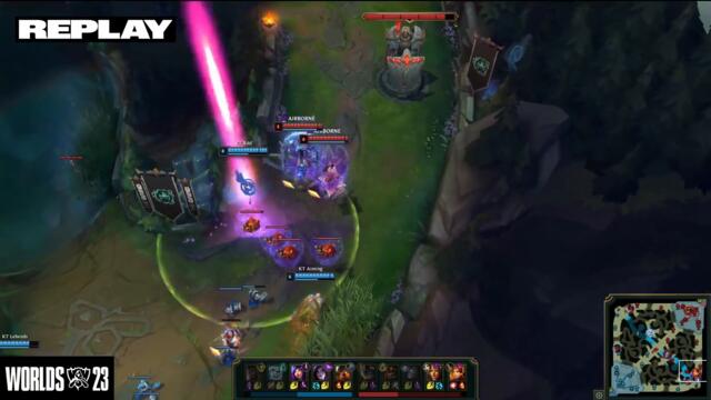 BDD with Insane Disguise Gank vs WBG | Worlds 2023