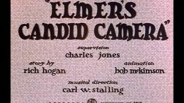 Весели мелодии - Фотографът Елмър (1940) (бг аудио)