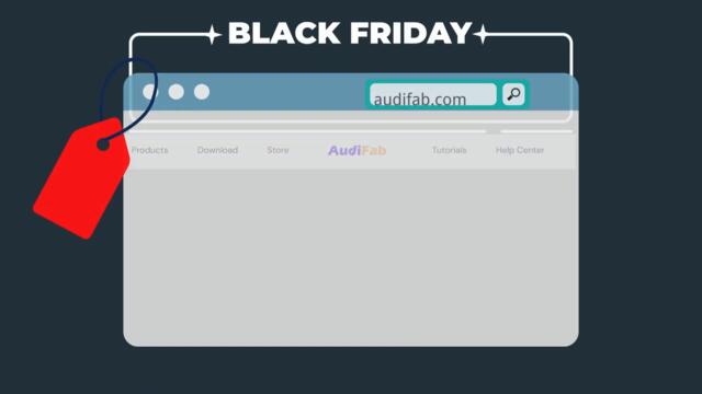 Black Friday Deal for AudiFab Music Converter 2023