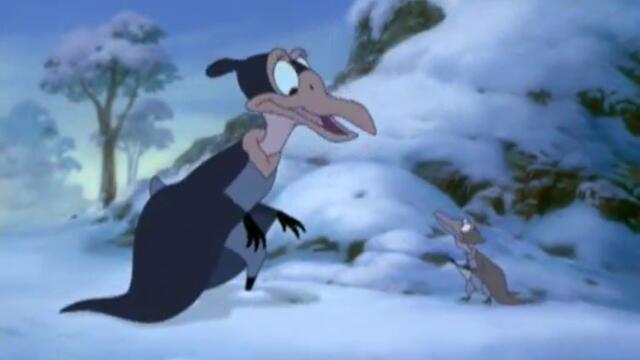 Земята преди време Големият студ (2001) (бг аудио) (част 2) DVD Rip