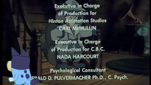 The Raccoons End Credits With Bluey