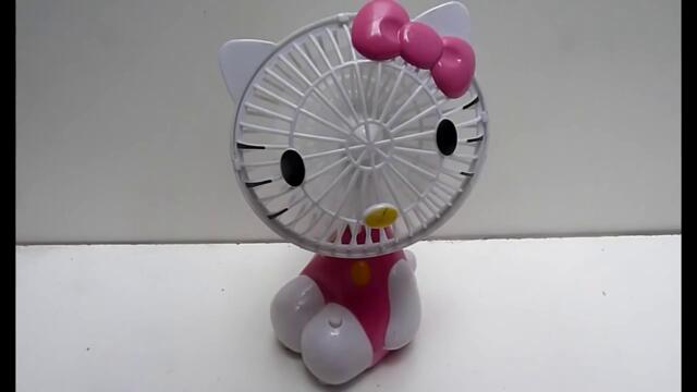 Ventilador Kitty a pila Excelente via torchbrowser.com - Vbox7[via torchbrowser.com]