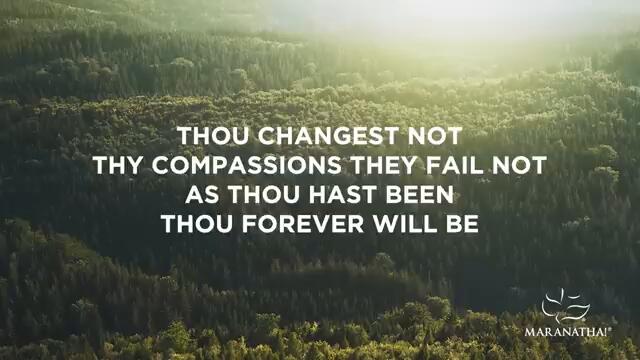 Great Is Thy Faithfulness _ Maranatha! Music (Lyric Video)