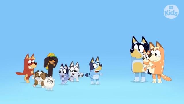 Ummmmm, did the Bluey theme song just get bigger_ 💙 _ Bluey Fest _ ABC Kids💙