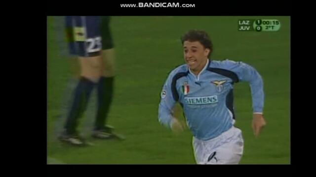 Lazio: Goal by Crespo