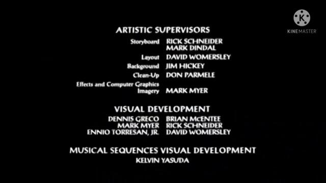 Cats Don't Dance (1997) - End Credits