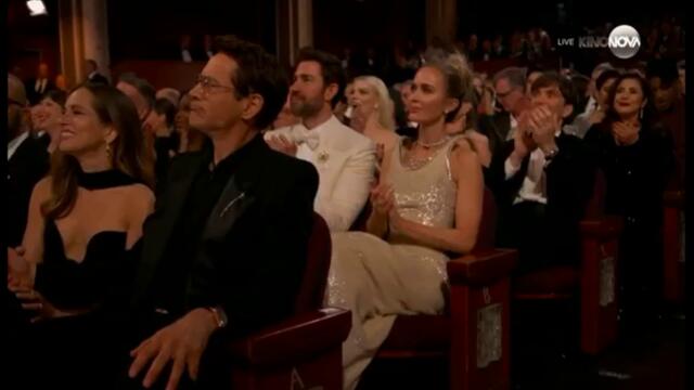 Церемония на наградите "Оскар" 2024, симултанен превод (част 13)