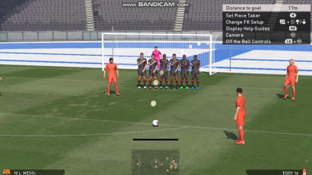 PES 2015 practice Меси