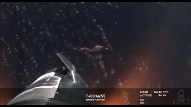 Sooooo......what is that Mr Musk? What is this object that flies past the rocket?
