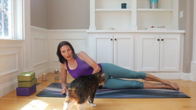 Pilates Yoga for Painful Hips 15 mins to relieve hip pain with fascial stretch & training exercises