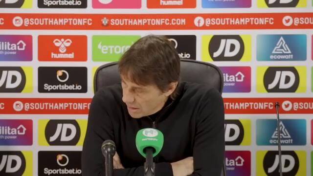 ONE YEAR AGO TODAY: PRESS CONFERENCE: ANTONIO CONTE RANT: Southampton 3-3 Tottenham