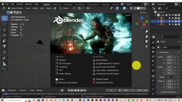 Blender Quick Tip: The Real water Addon