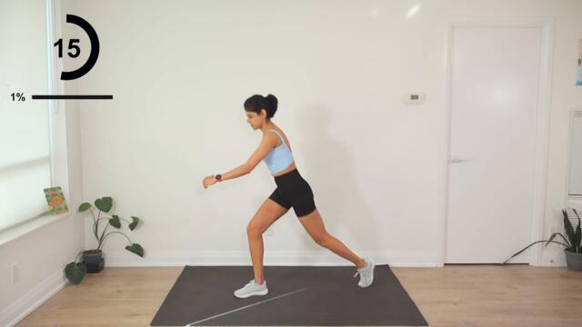 30 MIN NO JUMPING Full Body Workout - No Equipment, Home Workout