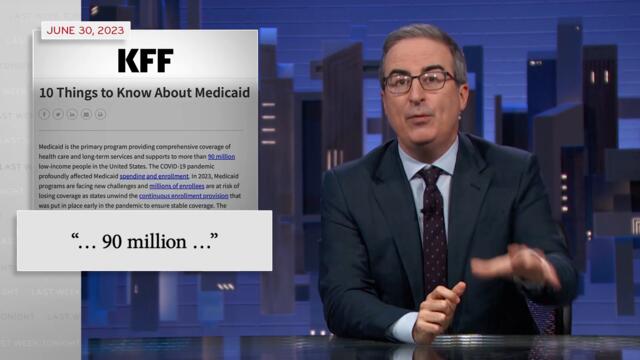 Medicaid: Last Week Tonight with John Oliver (HBO)