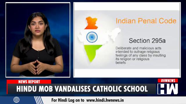 Hindu Mob Vandalises Catholic School In Telangana, FIR Filed Against School