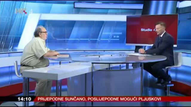 Denis Kuljiš, Ivan Ninić i Ivan-Zvonimir Čičak o promjeni imean Trga Maršala Tita (2017.)        HRT, Studio 4, 6. 9. 2017.