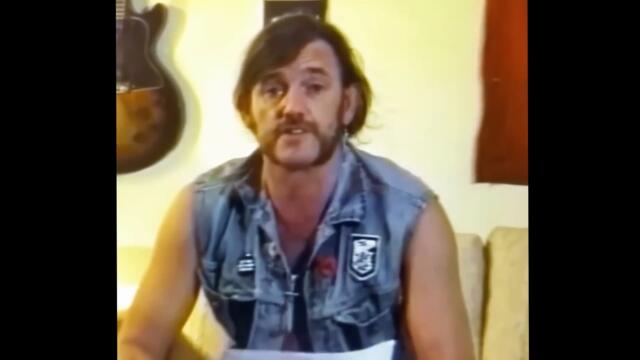Ask Lemmy: Black kid who likes metal asks Lemmy Kilmister for advice @Rock-Music-VHS-Archive