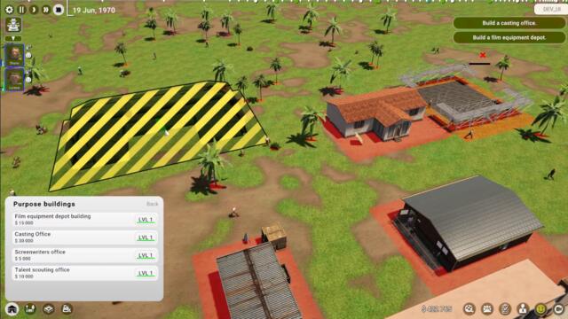 Movies Tycoon Demo gameplay reveal