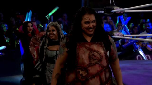 Siren & Chainsaw (w/ Angelica) vs Holidead & Chantilly Chella (w/ Foxxy) | WOW - Women Of Wrestling