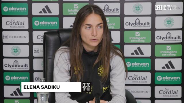 Full Celtic FC Women Media Conference: Elena Sadiku (02/05/24)