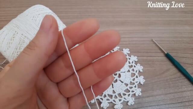 Wonderful Beautiful Flower Crochet Pattern Tutorial for Beginners | Step-by-Step Knitting | Tığ İşi