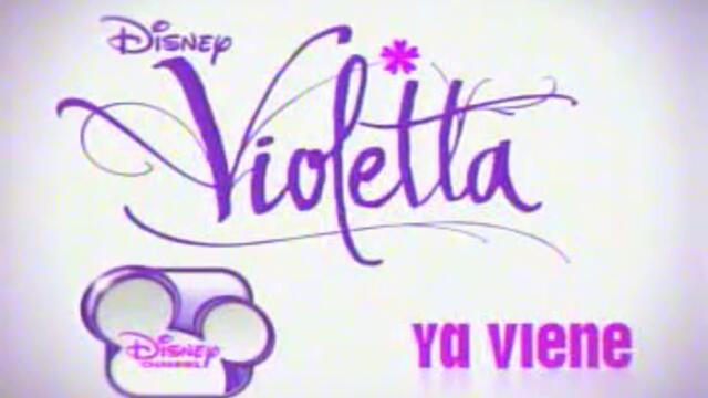 Bumper A Continuación - Violetta_Ident Disney Channel 2012-240p