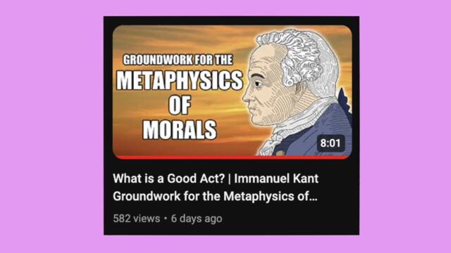 What is the Categorical Imperative? | Immanuel Kant Groundwork for the Metaphysics of Morals