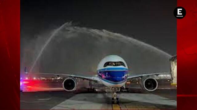 Tras cinco años de ausencia, se reactivan vuelos directos entre China y México