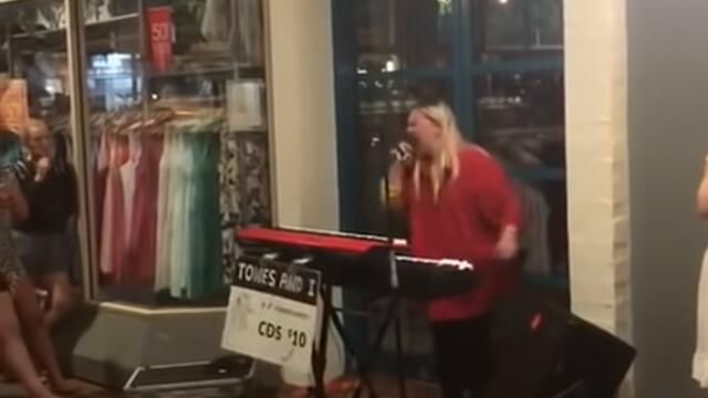 Tones and I - DANCE MONKEY before fame